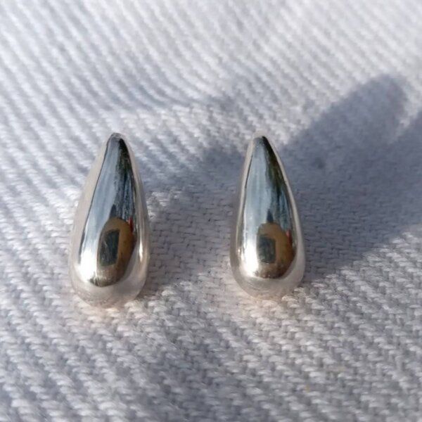 pakilia Ohrstecker "Lágrima plata" von pakilia