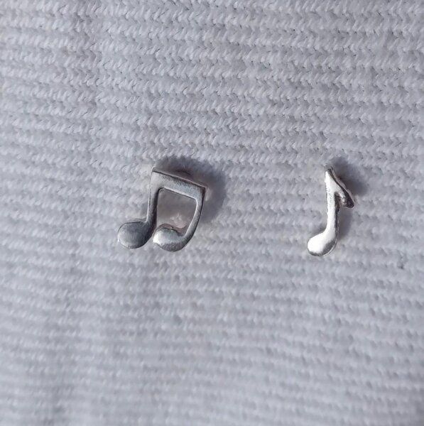 pakilia Ohrstecker "Notas musicales mini" von pakilia