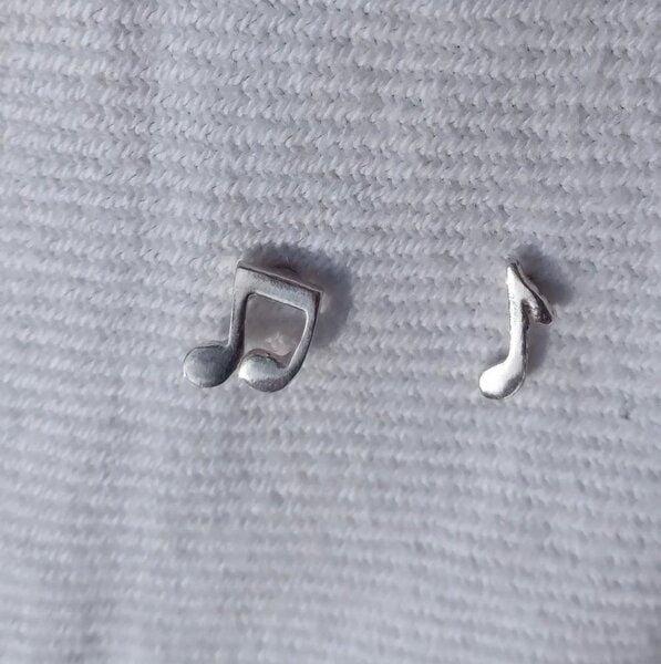 pakilia Ohrstecker "Notas musicales mini" von pakilia