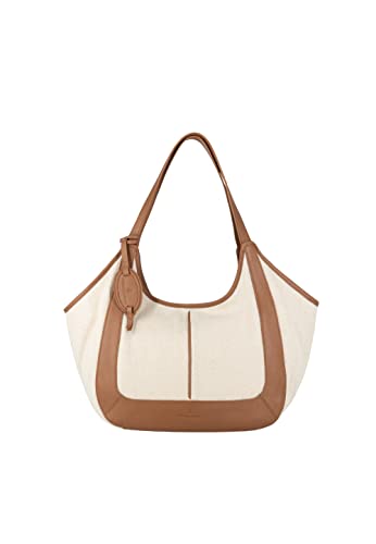 palpito Women's Handtasche, BRAUN BEIGE von palpito