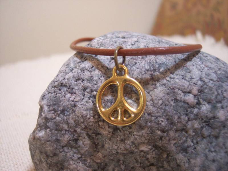 Leder-Armband von pamshaffer