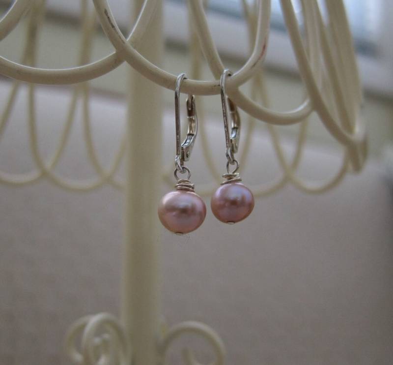 Süßwasser Kultivierte Perle Brisur Ohrringe Süßwasser Kultivierte Perle Brisur Ohrringe von pamshaffer