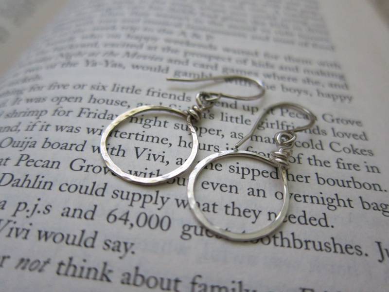 sterling Silber Creolen sterling Silber Creolen von pamshaffer