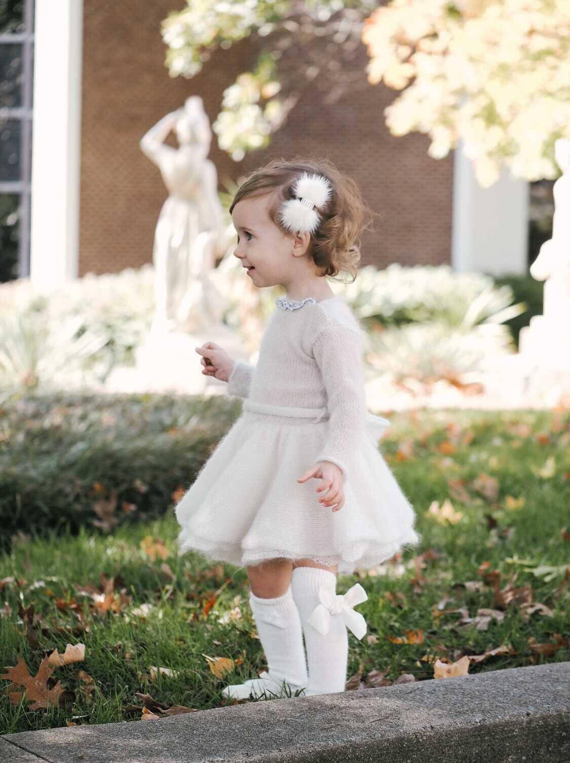 stricktaufkleid Für Baby Mädchen, Taufkleid, Erstkommunionskleid, Gestricktes Winterkleid Kleinkind stricktaufkleid Für Baby Mädchen, Taufkleid, Erstkommunionskleid, Gestricktes Winterkleid Kleinkind von panaLt