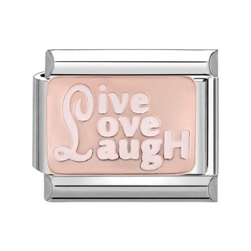 papasgix Italian Charms Module Landschaftsbau für 9mm Italian Charm Bracelet DIY Italian Style Charms für Damen Abnehmbar Italienisches Charm Armband Zubehör Mädchen Junge Geschenk(Rose L) von papasgix