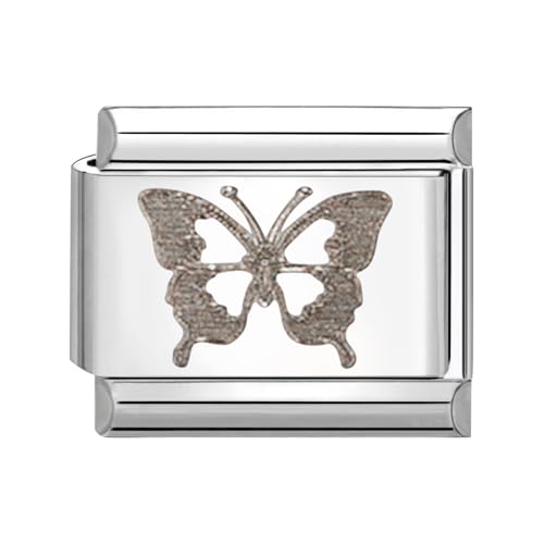 papasgix Italian Charms Module Tier für 9mm Italian Charm Bracelet DIY Italian Style Charms für Damen Abnehmbar Italienisches Charm Armband Zubehör Mädchen Junge Geschenk von papasgix