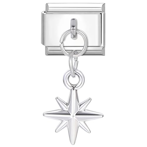 papasgix Italian Charms Module für 9mm Italian Charm Bracelet DIY Italian Style Charms für Damen Abnehmbar Anhänger Italienisches Charm Armband Zubehör Mädchen Junge Geschenk von papasgix