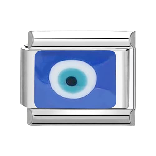 papasgix Italian Charms Module für 9mm Italian Charm Bracelet DIY Italian Style Charms für Damen Abnehmbar Italienisches Charm Armband Zubehör Mädchen Junge Geschenk von papasgix