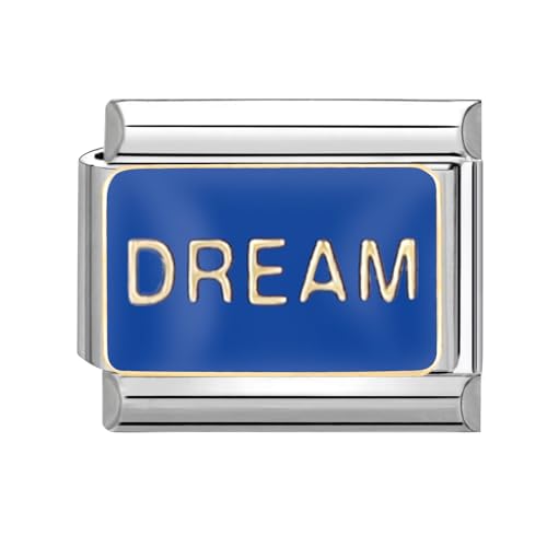 papasgix Italian Charms Module für 9mm Italian Charm Bracelet DIY Italian Style Charms für Damen Abnehmbar Italienisches Charm Armband Zubehör Mädchen Junge Geschenk von papasgix