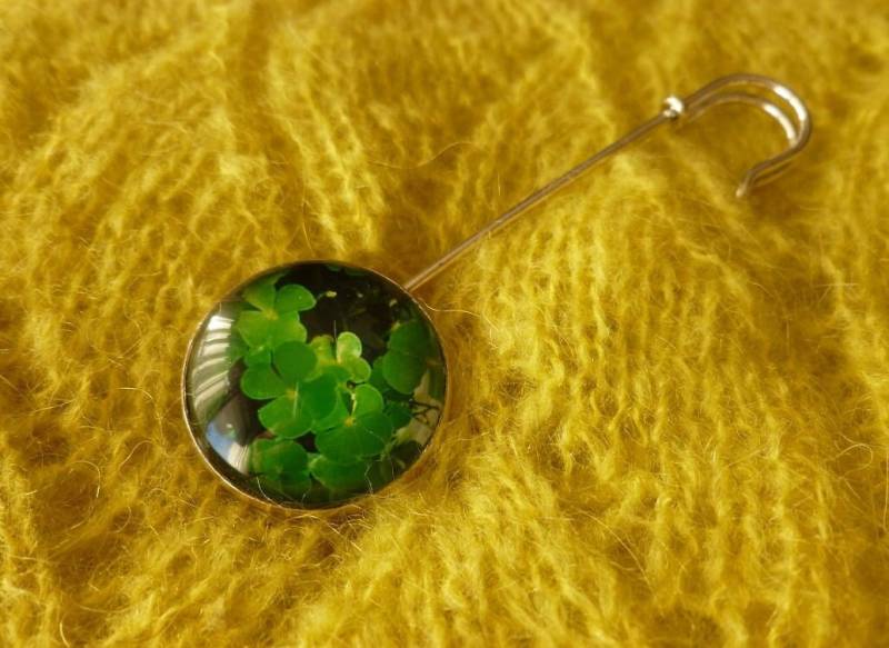 Große Tuch -/Schalnadel ... Wunderschön Und Praktisch von paperandmorevonUte