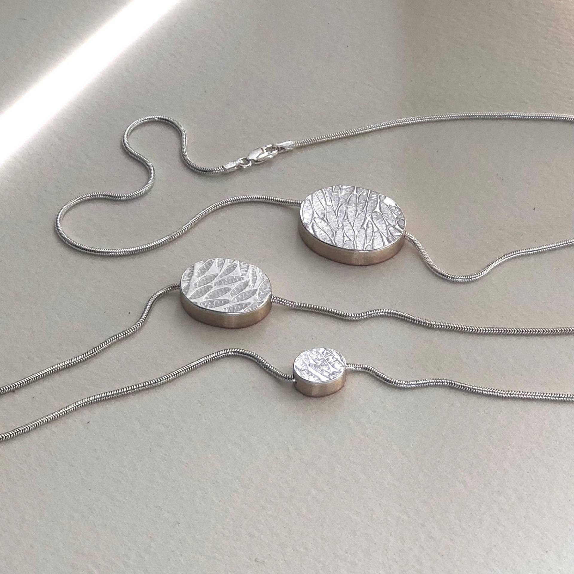 Mittelgroße Ovale Kette von papermetal
