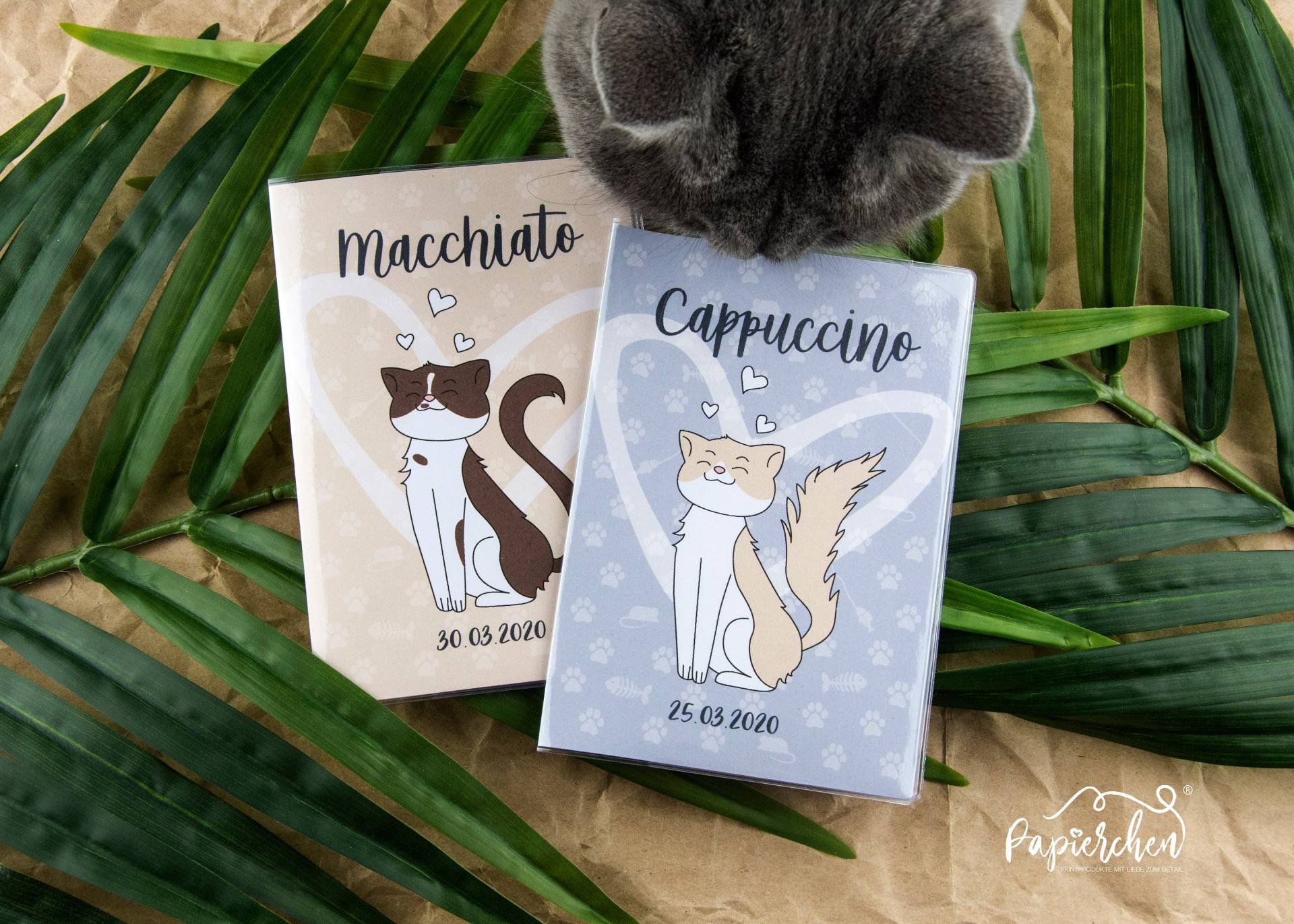 Impfpasshülle Für Katzen, Personalisiert Mit Name & Geburtsdatum, Impfausweis, Eu Heimtierausweis Geschenkidee Katzenliebhaber Impfpasshülle Für Katzen, Personalisiert Mit Name & Geburtsdatum, Impfausweis, Eu Heimtierausweis Geschenkidee Katzenliebhaber von papierchenonlineshop