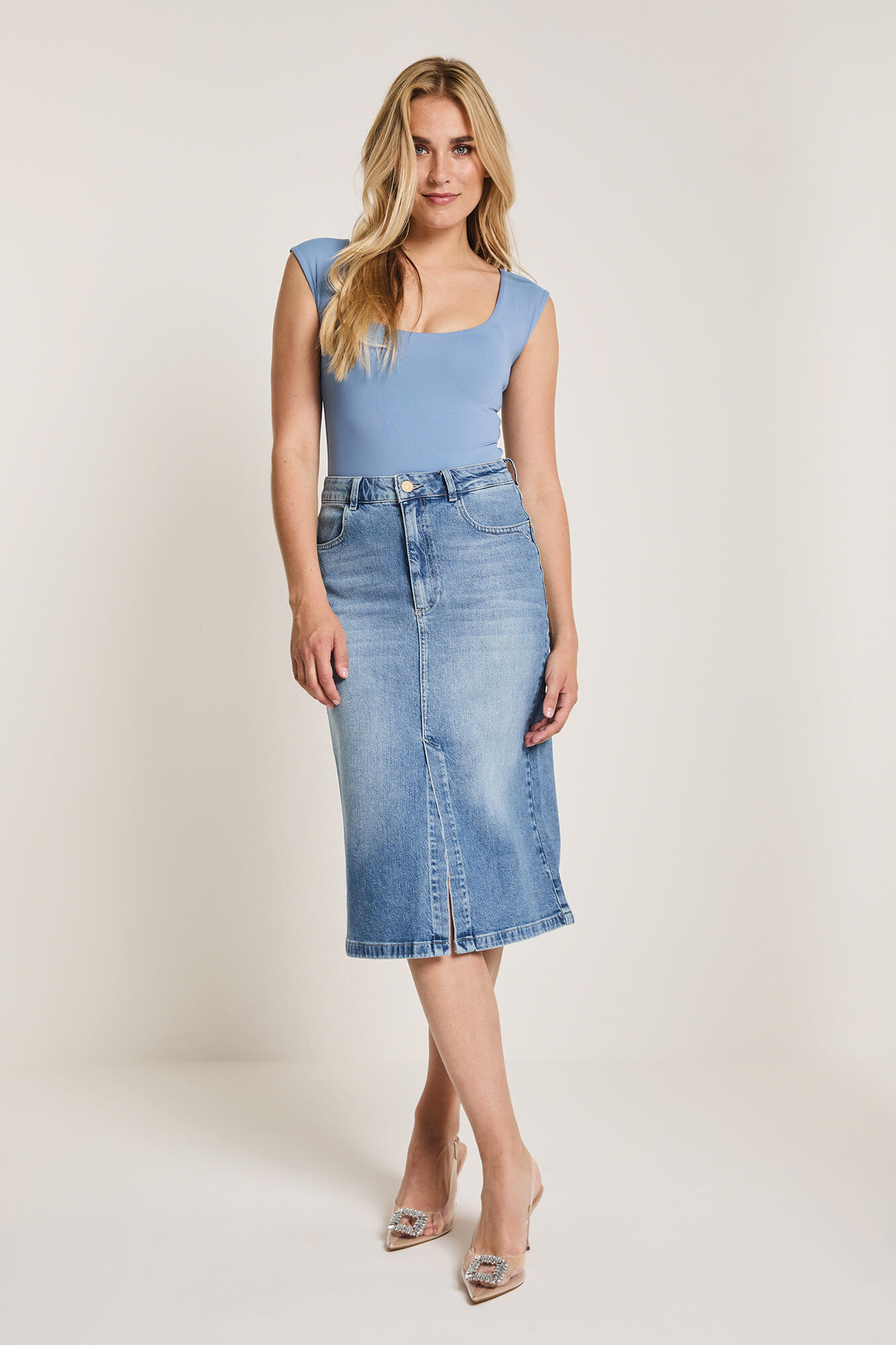 para mi - Jeansrock - July blau - Gr. - 36 von para mi