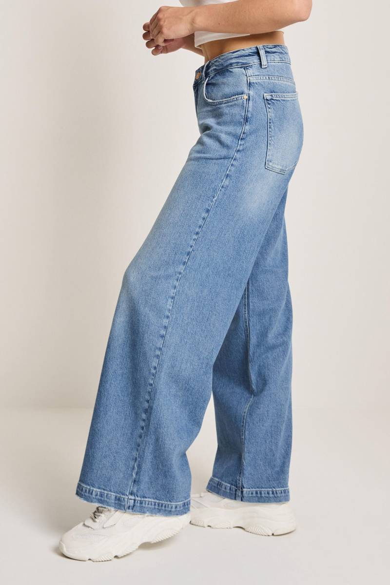 para mi - Wide Leg Denim - Cloe blau - Gr. - 40/32 von para mi