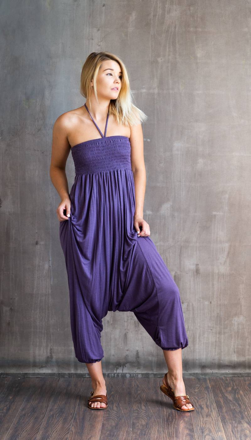 Chandra Punjabi Jumper Onesie Strampler in Amethyst von paramitadesign