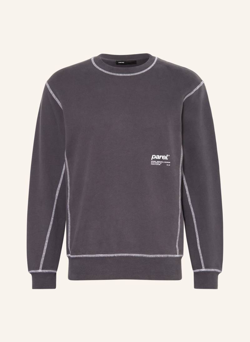 Parel. Sweatshirt grau von parel.