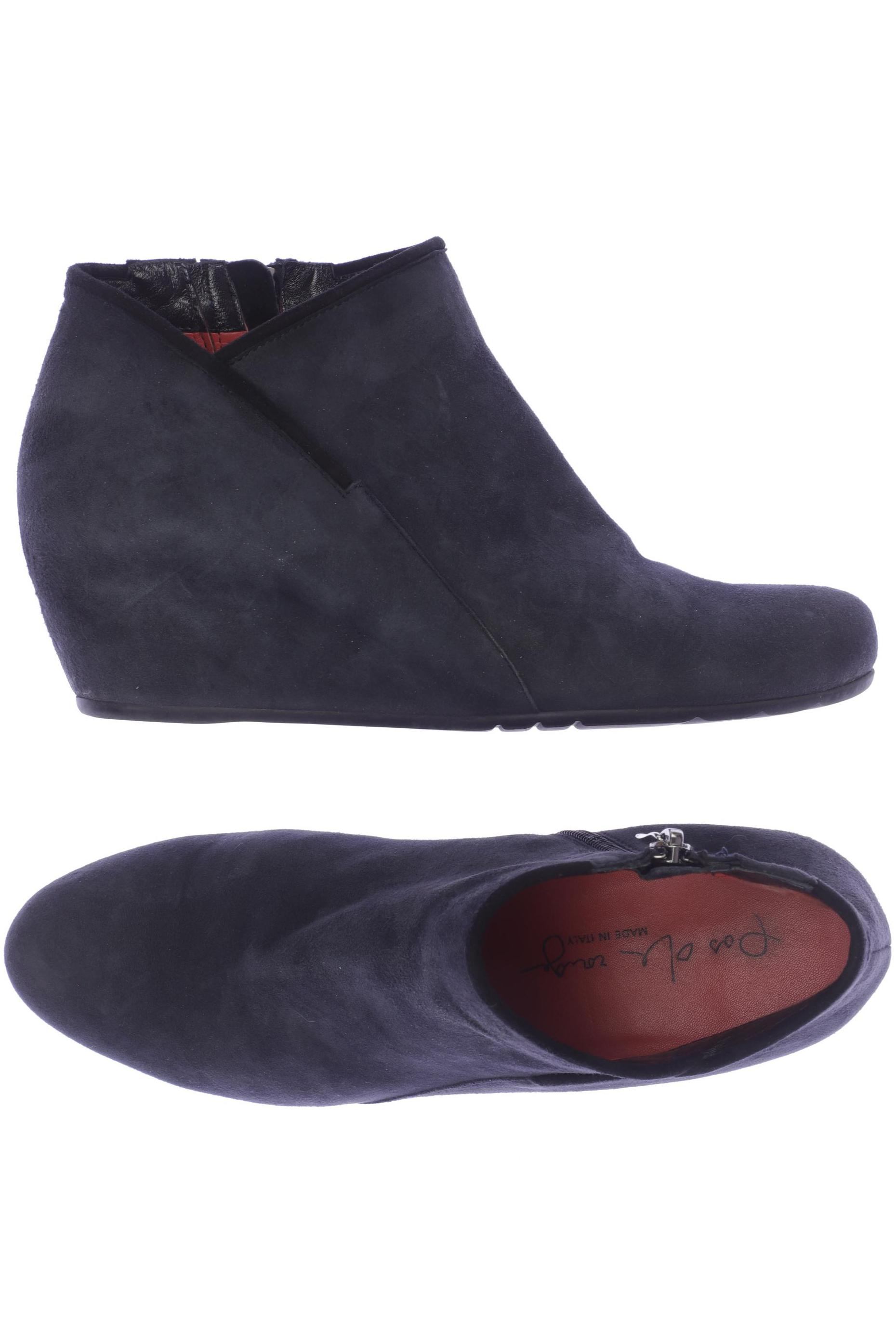 pas de rouge Damen Stiefelette, grau von pas de rouge