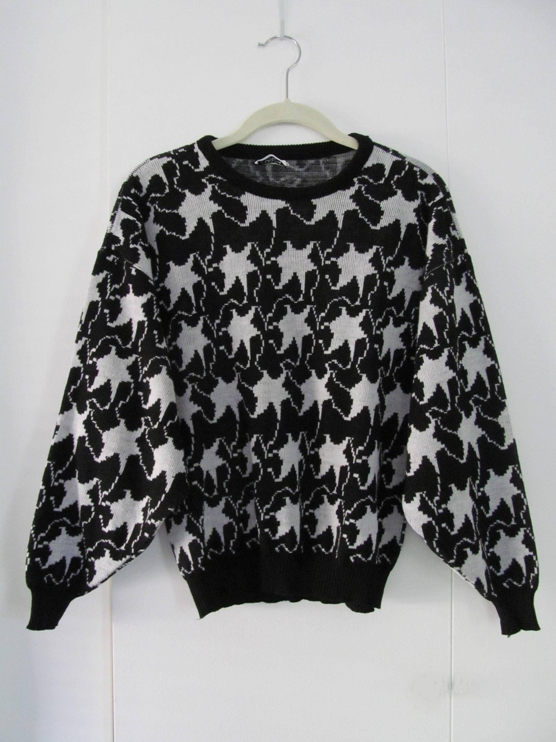 80Er Jahre Abstrakte Dolman Pullover S M 36 Büste 80Er Jahre Abstrakte Dolman Pullover S M 36 Büste von pasadenavintage