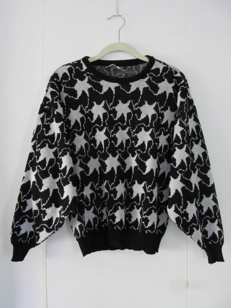 80Er Jahre Abstrakte Dolman Pullover S M 36 Büste 80Er Jahre Abstrakte Dolman Pullover S M 36 Büste von pasadenavintage