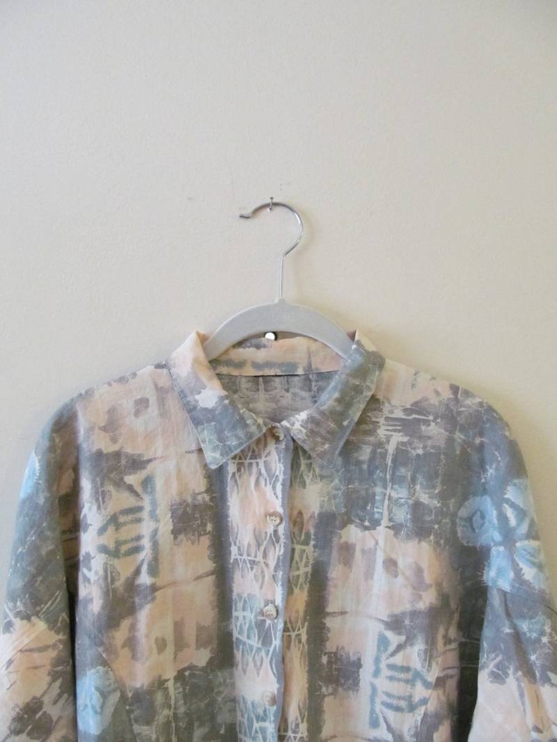 Pastell Southwest Jacke Top S M 36 Büste Pastell Southwest Jacke Top S M 36 Büste von pasadenavintage