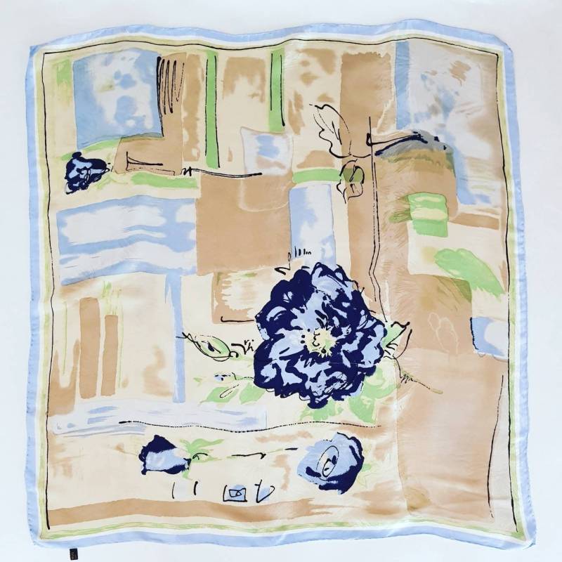 Foulard Vintage in Pura Seta von passatosetoso