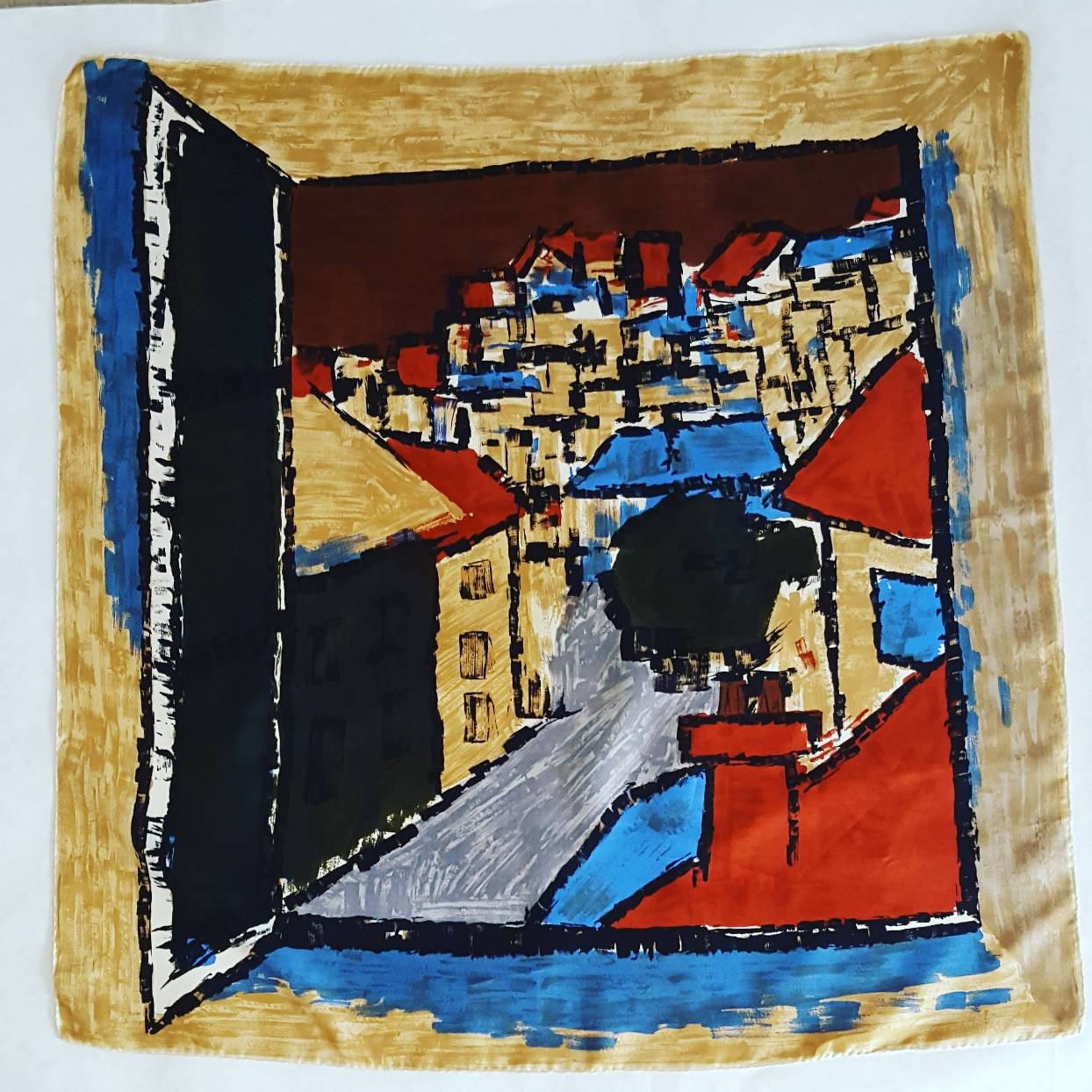 Vintage-Taschentuch Aus Den Sechzigern von passatosetoso