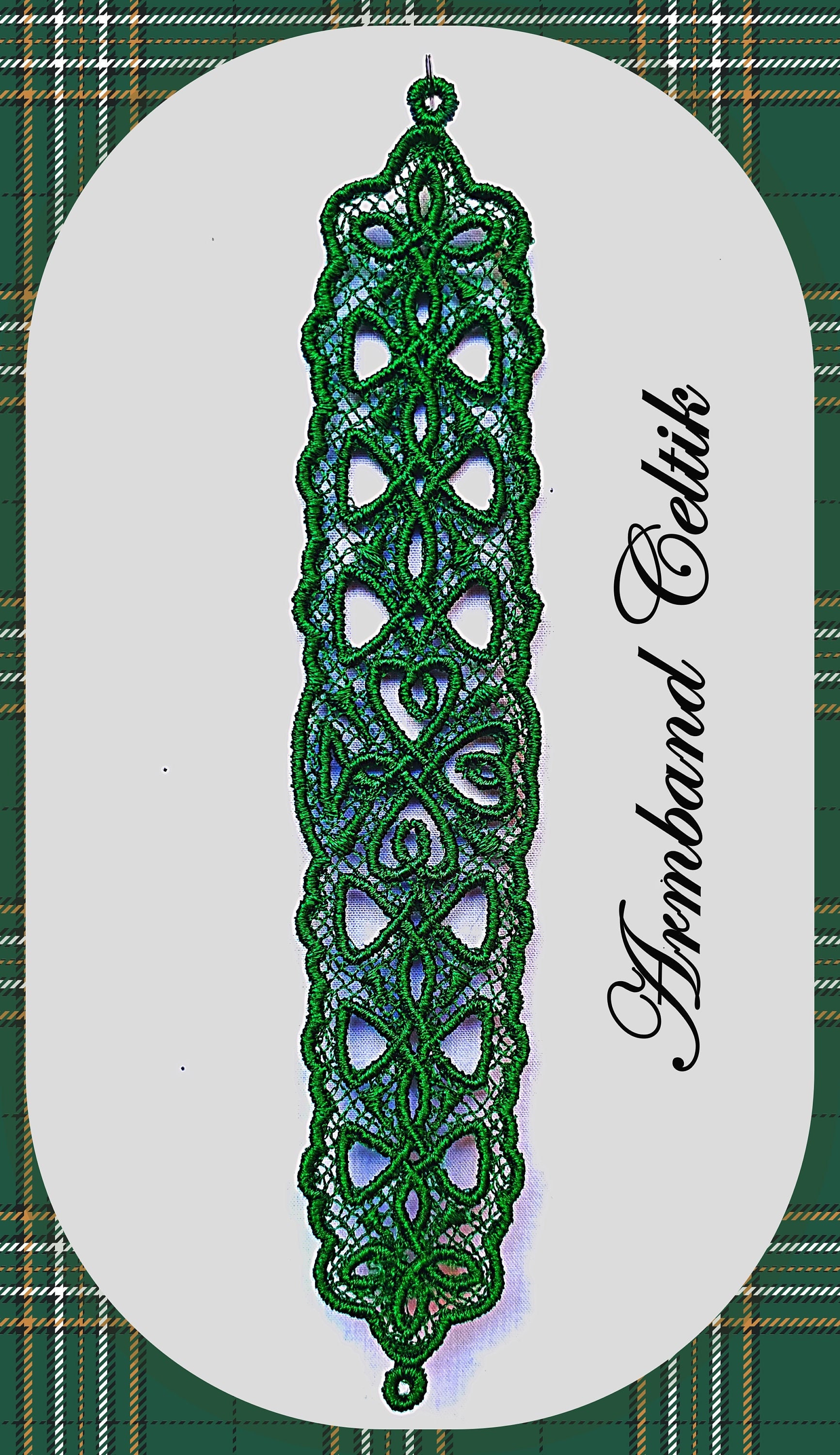 Armband Keltisch Handgemacht von patchanddressBerlin