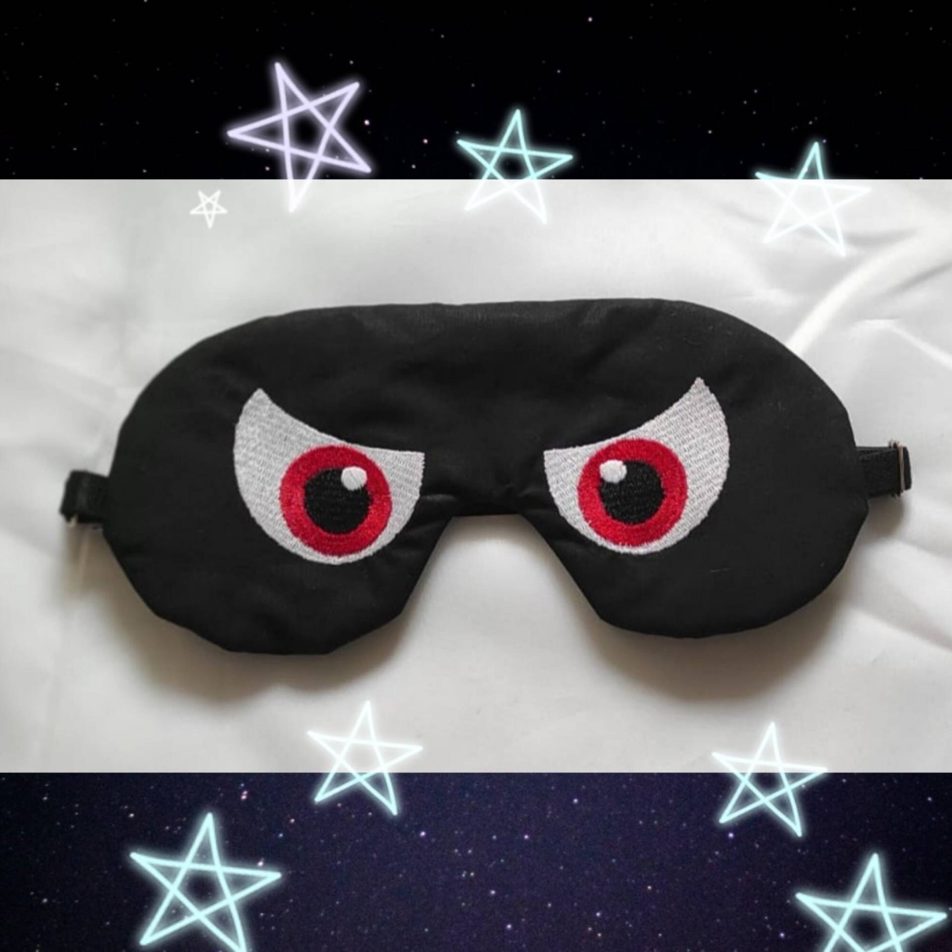 Schlafmaske Big Eyes Unisex von patchanddressBerlin