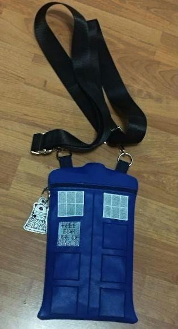 Leder Tasche Doctor Who Der Tardis Angelehnt von patchanddressBerlin