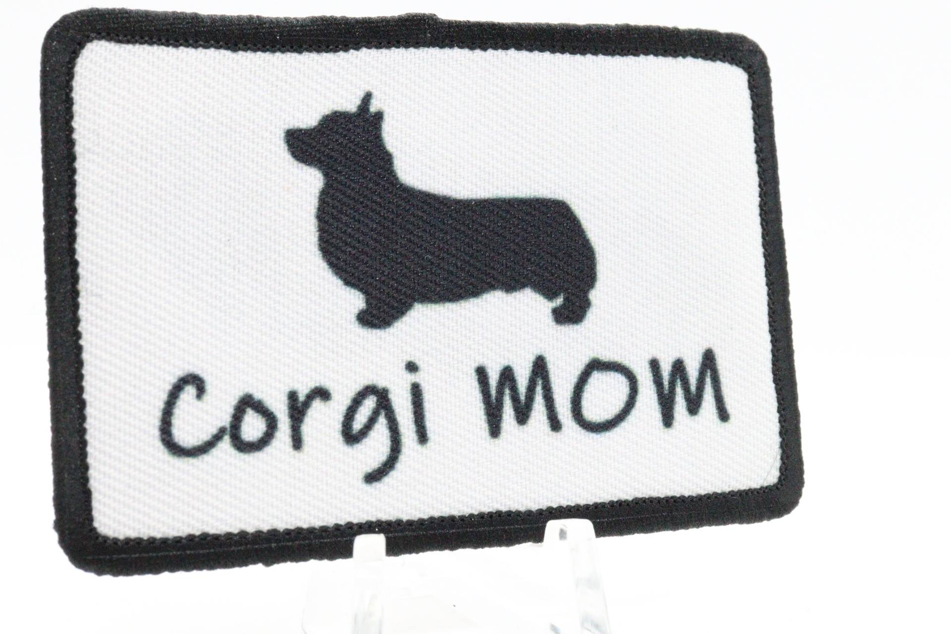 2 "x 3" Corgis Mom Patch Mit Klettverschluss von patchesNplates