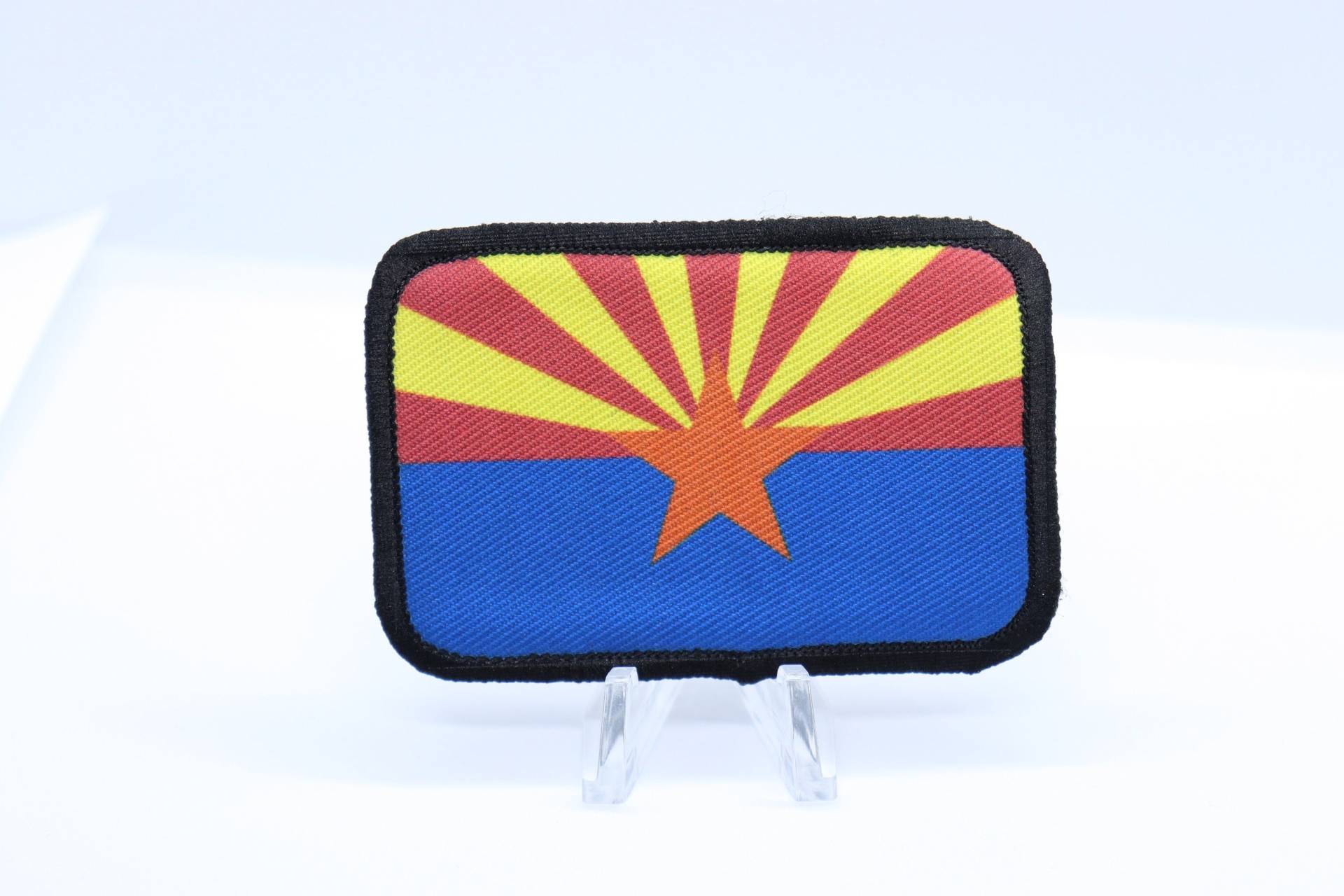 Arizona State Flagge Abnehmbarer Patch 2 "x3" Moral Mit Klettverschluss Auf Der Rückseite von patchesNplates