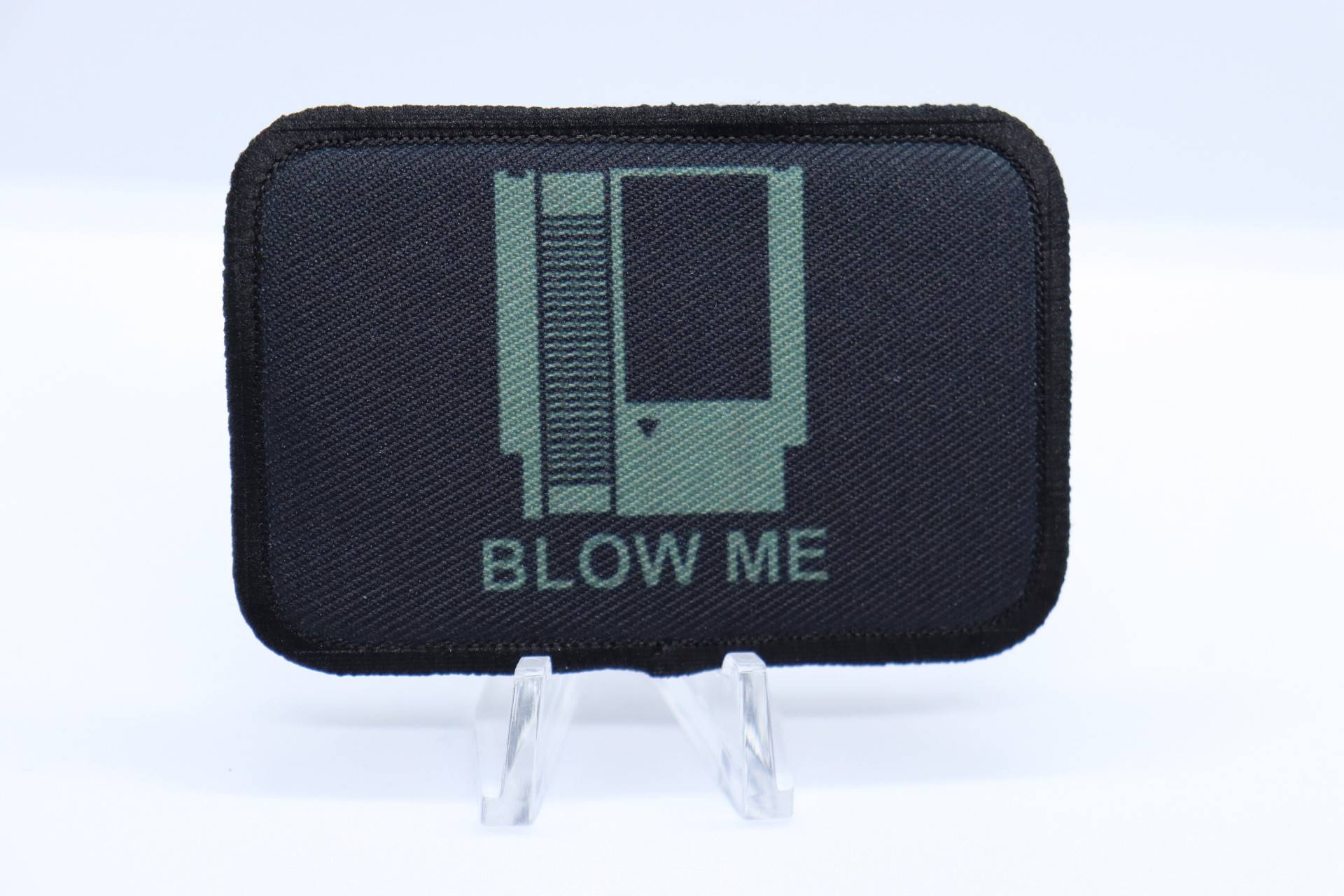 Blow Me Nes Gamer Lustiger Patch 2 "x 3" Mit Klettverschluss Auf Der Rückseite von patchesNplates