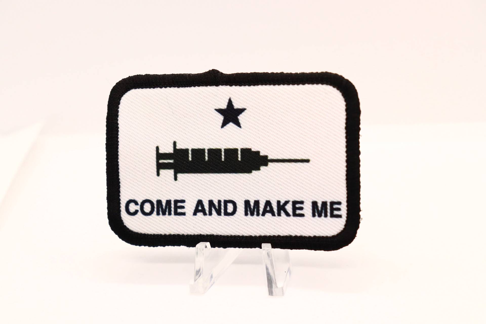 Come & Make Texas Flagge Jab Aufnäher Mit Klettverschluss von patchesNplates