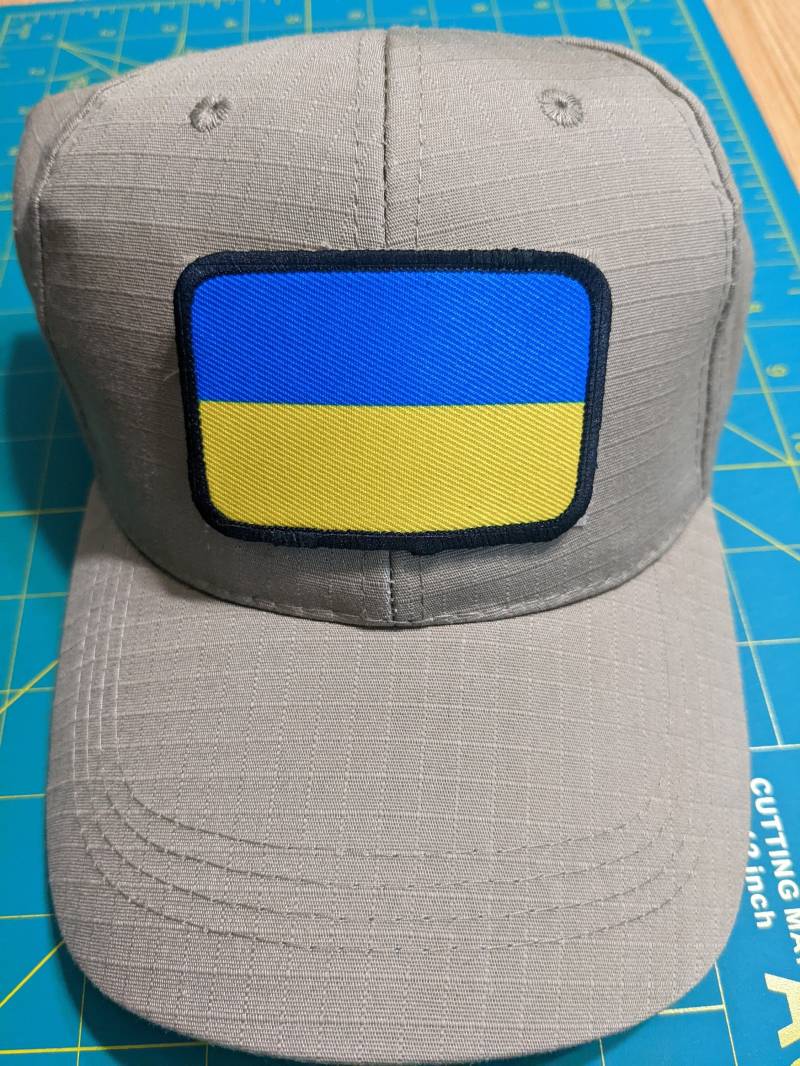 Flaggenständer Der Ukraine Mit von patchesNplates