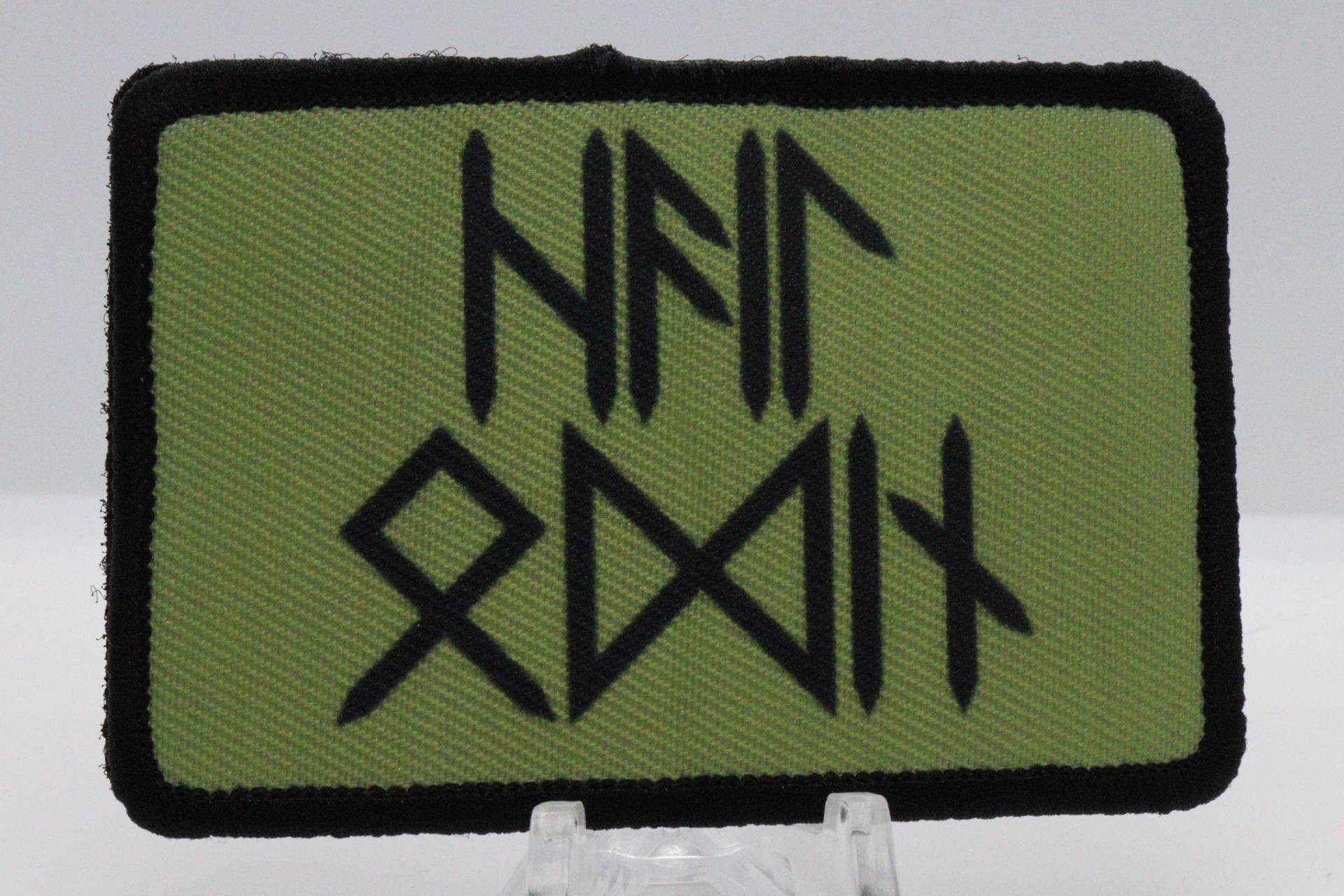 Hail Odin Runen 2 "x3" Patch Mit Klettverschluss von patchesNplates