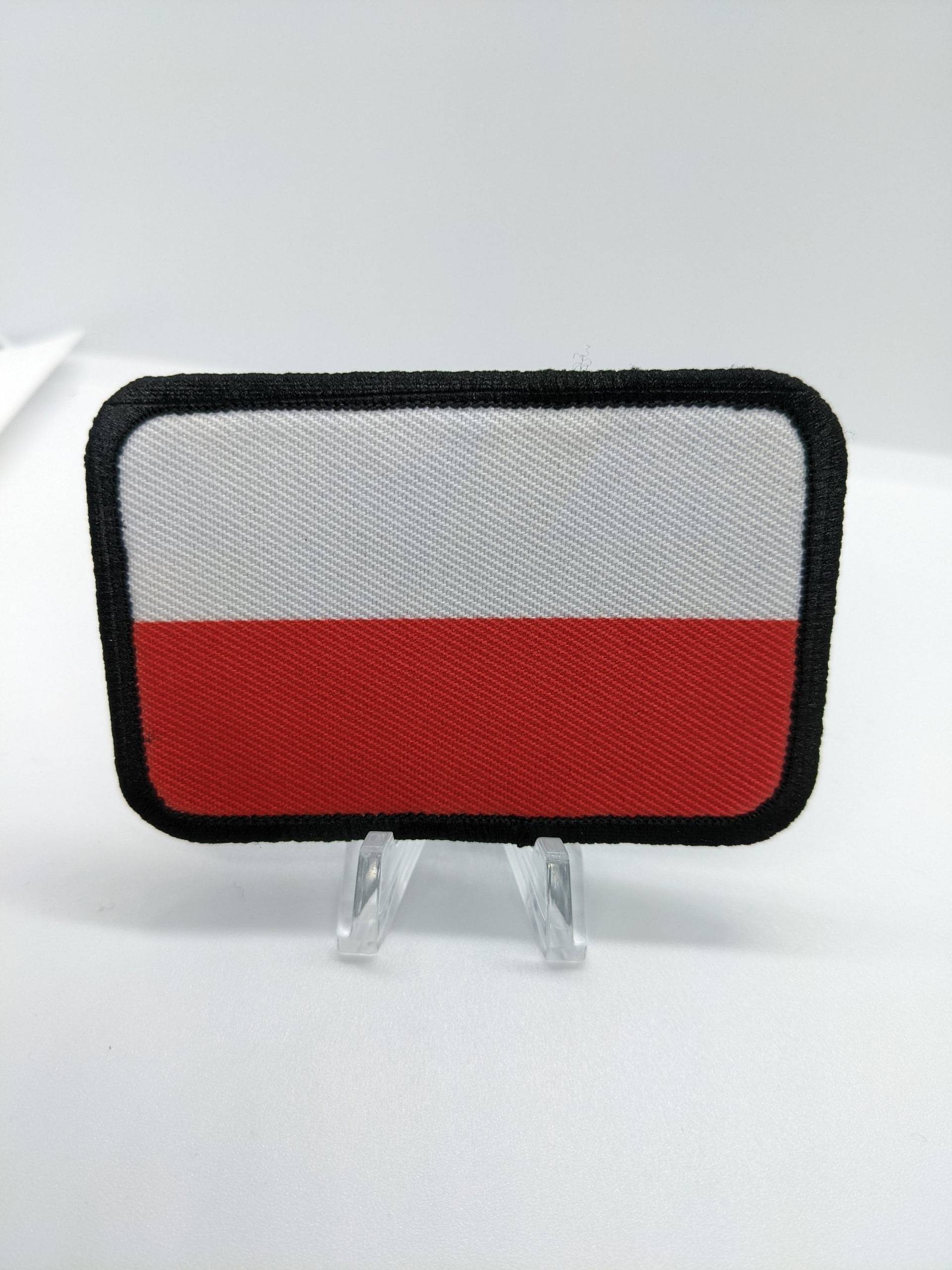 Polen Flagge 2 "x3" Patch Mit Klettverschluss Auf Der Rückseite Polen Flagge 2 "x3" Patch Mit Klettverschluss Auf Der Rückseite von patchesNplates