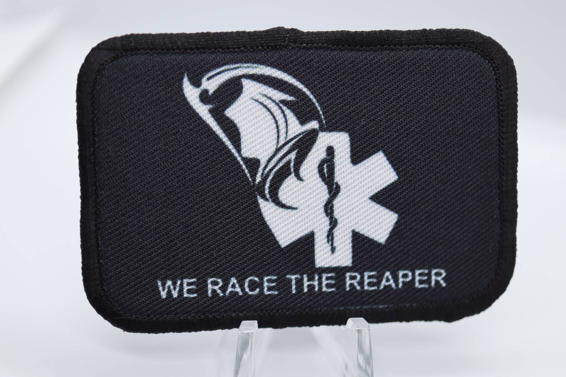 "Race The Reaper 2 "x 3" ""Race Reaper"" Patch Mit Klettverschluss Für Den Ersthelfer." von patchesNplates