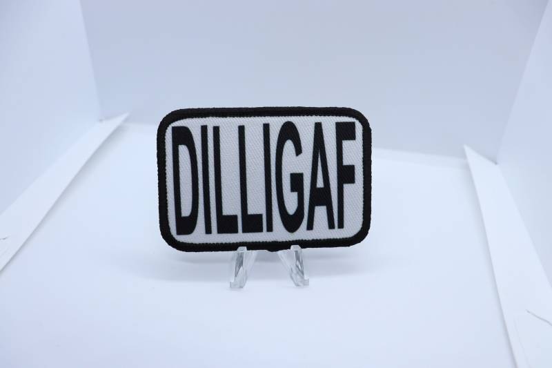 Sehe Ich So Aus, Wie Es Gebe? Dilligaf Abnehmbarer Patch 2 "x 3" von patchesNplates