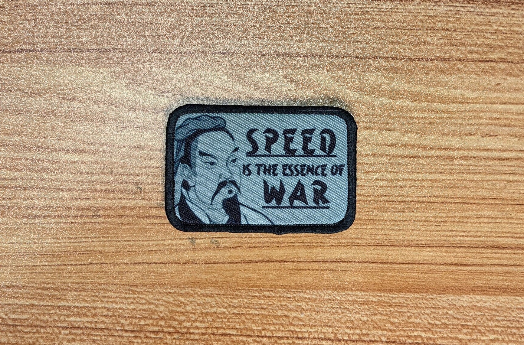 Sun Tzu Art Of War Geschwindigkeit Ist Der Essence 2 "x3" Entfernbarer Polare Patch Mit Klettverschluss Auf Rückseite von patchesNplates