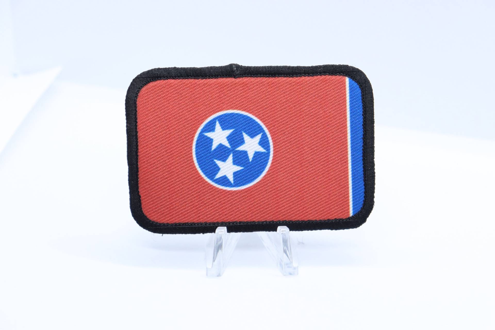 Tennessee State Flag Abnehmbarer Patch 2 "x 3 "Moral Mit Klettverschluss Auf Der Rückseite von patchesNplates