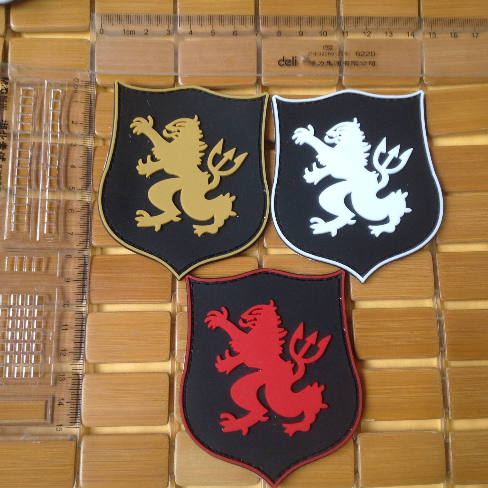 Devgru Lion Crusader Schild Navy Seal Team 6 Aufnäher 3D von patchmomentStore