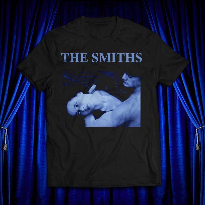 Blue Velvet X The Smiths T-Shirt Morrissey Twin Peaks David Lynch Black Navy von pckpcktco