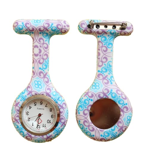 pe@mak Nurse Watch Schwesternuhr Silikon Krankenschwesternuhr Pulsuhr Kitteluhr Pflege von pe@mak