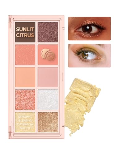 Peach C Lidschatten-Palette, saisonale Kombination, auffällige Make-up-Töne für den täglichen Gebrauch, multifunktionale Lidschatten-Palette, Lidschatten von peach C