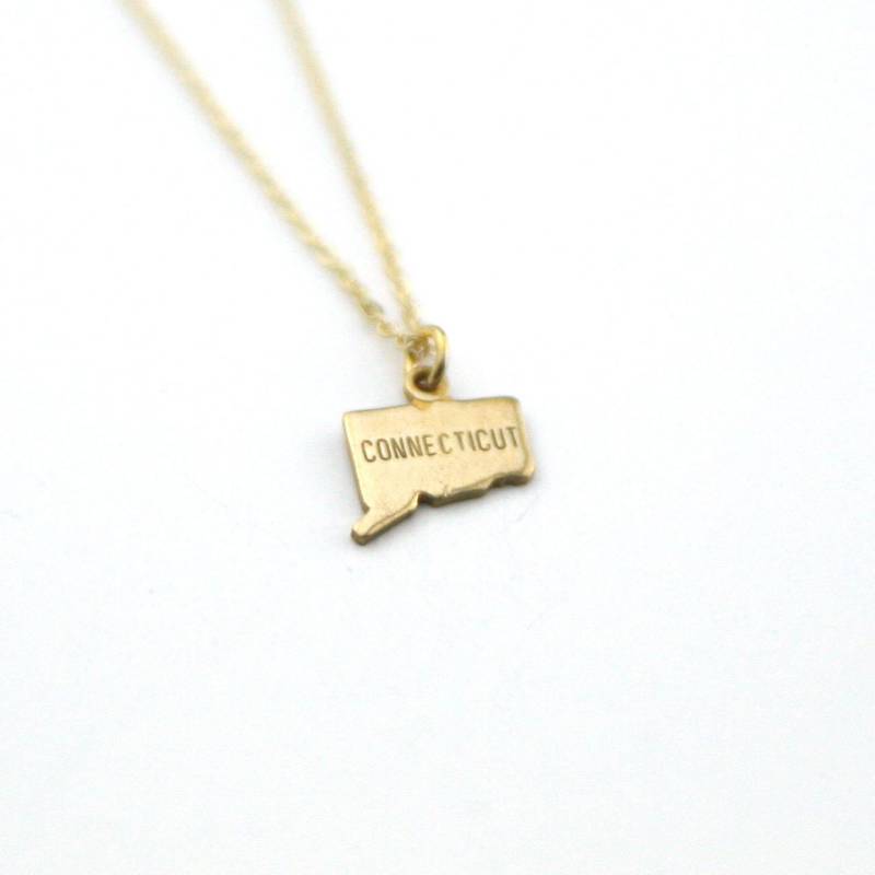 Navy State Name Halskette | Umzugsgeschenk Bester Freund Zustand Liebe Messing Schmuck Hergestellt in Den Usa Andenken Geschenk Heimatland Navy State Name Halskette | Umzugsgeschenk Bester Freund Zustand Liebe Messing Schmuck Hergestellt in Den Usa Andenken Geschenk Heimatland von peachtreelane