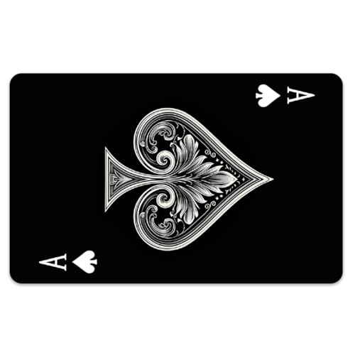 Peacoblue Aufkleber für Bankkarten Pokerkarten-Pfirsichblütenmuster Benutzerdefinierter Skin Cover Schutz für Kredit Debitkarten,4 Stile Wasserdicht Kratzfest Aufkleber für EBT-Transportschlüsselkarte von peacoblue