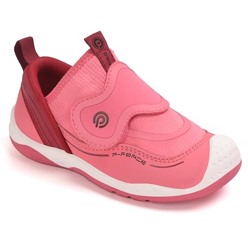 pediped Flex Aries First Walker Schuh für Mädchen, Pfirsichrosa (Peach Pink), 10 Little Kid von pediped
