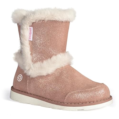 pediped Flex Trout First Walker Schuh für Mädchen, Pink, 8.5 Little Kid von pediped
