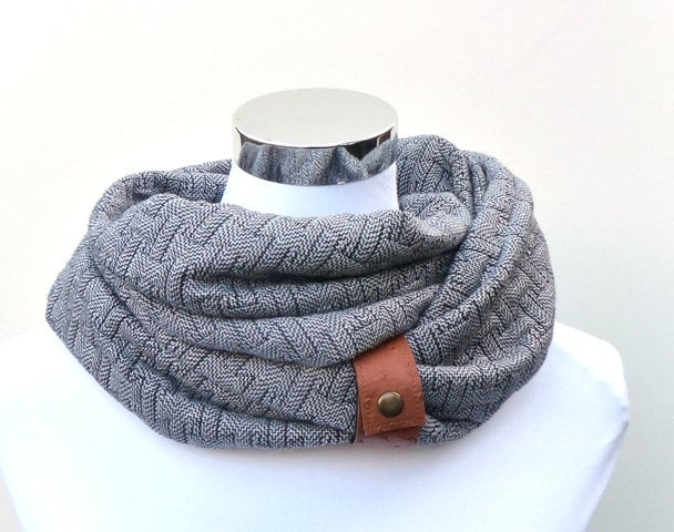 Loop Schal Grau Loop Schal Grau von peeetns