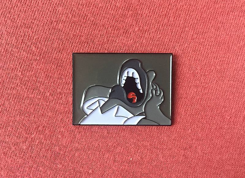 Homer Simpson Madness Emaille Pin von pefrederiksen